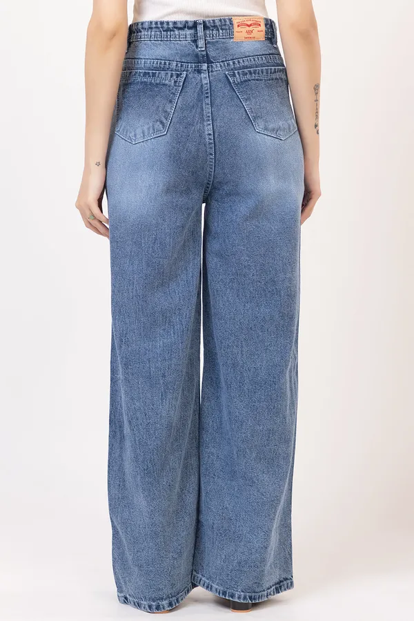 Blue_Cotton_wide_leg_Jeans_For_Women