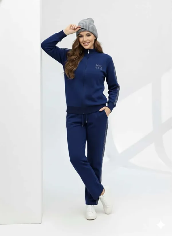 Imported_Blue_Scuba_Spacer_Fabric_Smart_Fit_Co-Ord_Set_For_Women