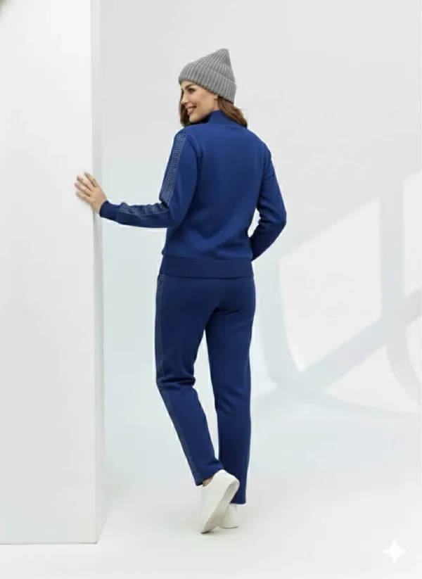 Imported_Blue_Scuba_Spacer_Fabric_Smart_Fit_Co-Ord_Set_For_Women