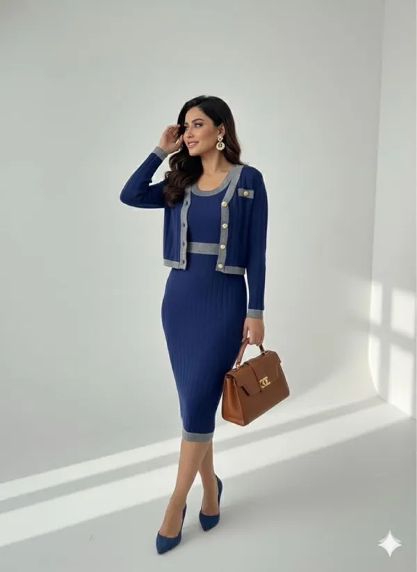 Imported_Blue_Scuba_Spacer_Fabric_Smart_Fit_Co-Ord_Set_For_Women
