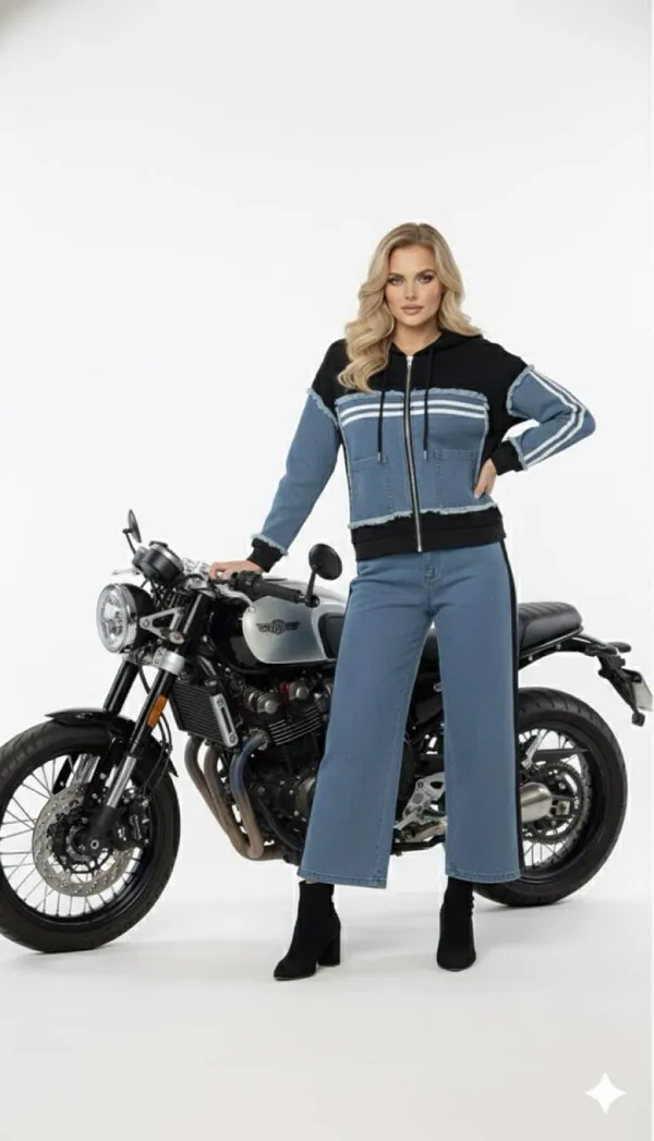 Imported_Blue_Denim_Look_French_Terry_2-Piece_Co-Ord_Set_For_Women