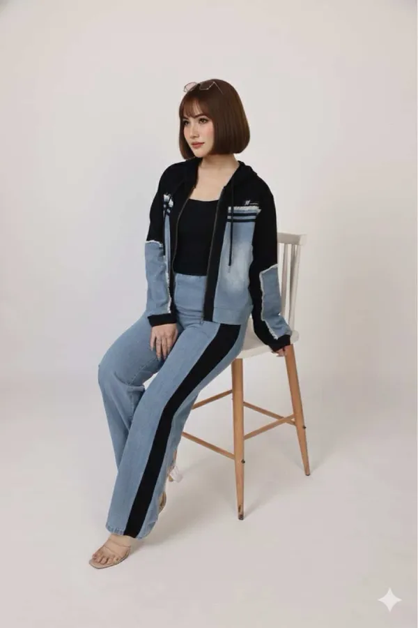 Imported_Blue_Denim_Look_French_Terry_Co-Ord_Set_For_Women