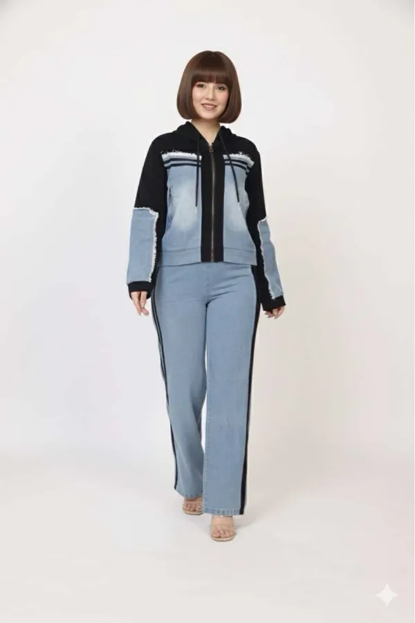 Imported_Blue_Denim_Look_French_Terry_Co-Ord_Set_For_Women