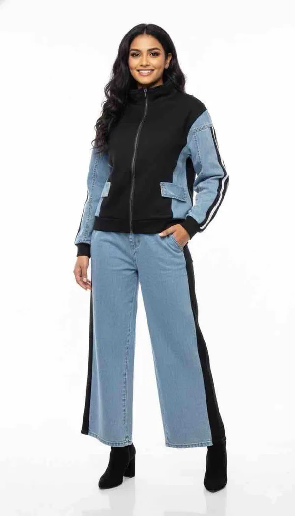 Imported_Blue_Denim_French_Terry_Co-Ord_Set_For_Women