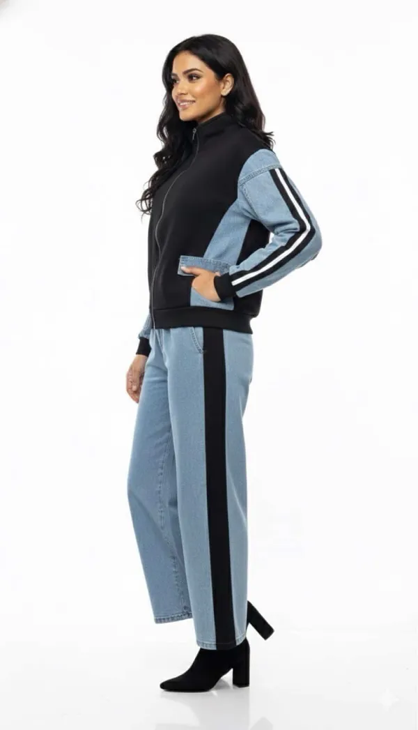 Imported_Blue_Denim_French_Terry_Co-Ord_Set_For_Women