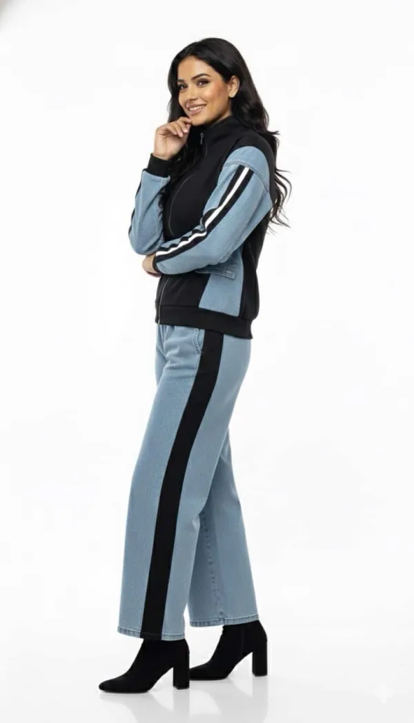 Imported_Blue_Denim_French_Terry_Co-Ord_Set_For_Women