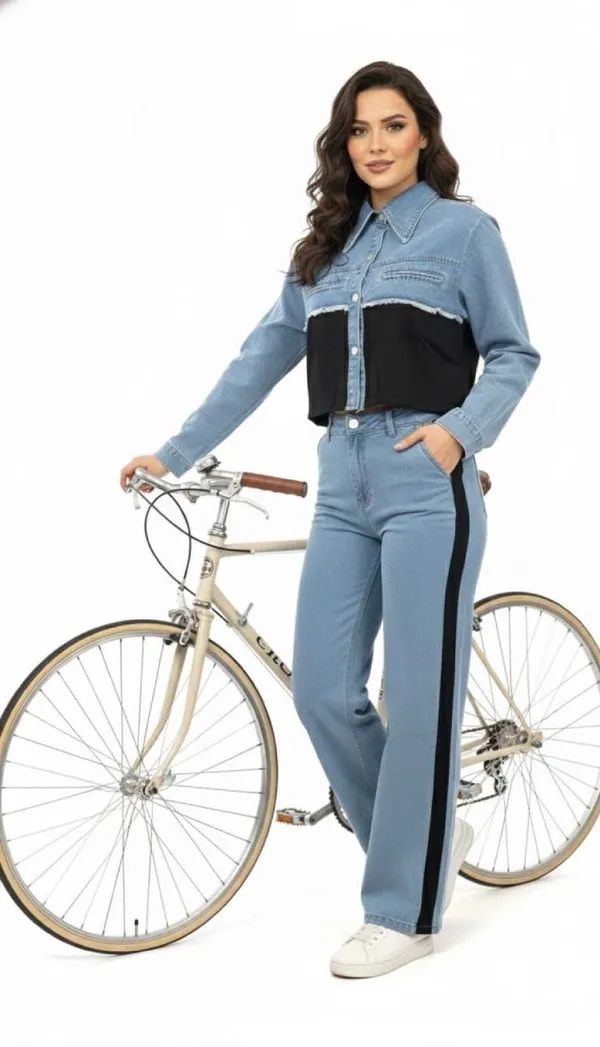 Imported_Blue_Denim_Look_French_Terry_Co-Ord_Set_For_Women