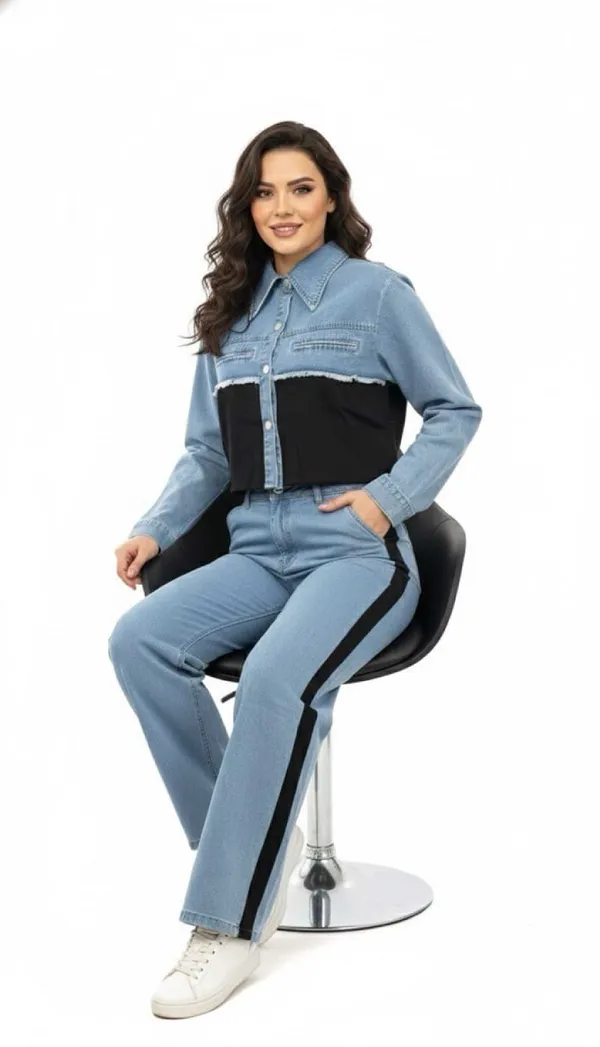 Imported_Blue_Denim_Look_French_Terry_Co-Ord_Set_For_Women