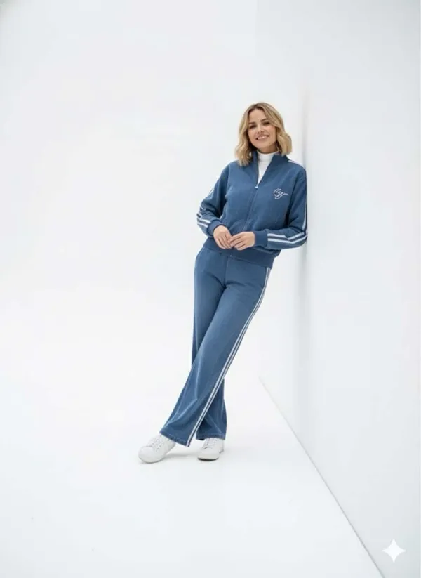 Imported_Blue_Denim_Look_French_Terry_2-Piece_Co-Ord_Set_For_Women