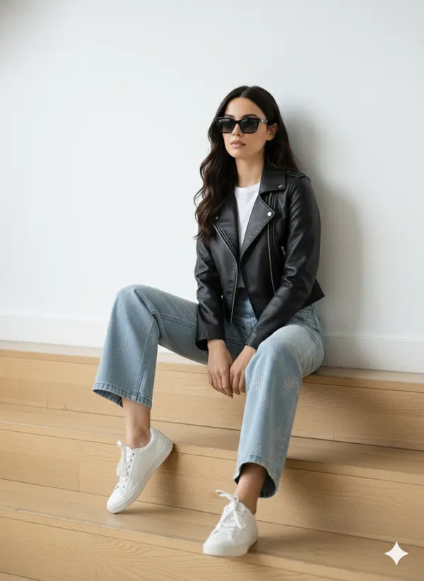 imported_designer_Blue_Cotton_Straight_Fit_Jeans_For_Women