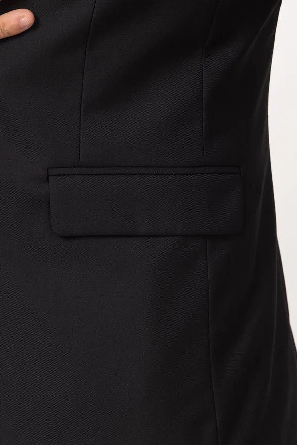 Imported_Black_Micro_Textured_Birdseye_Smart_Fit_Coat_For_Men