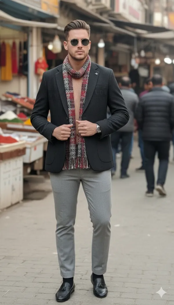 Imported_Black_Micro_Textured_Birdseye_Smart_Fit_Coat_For_Men