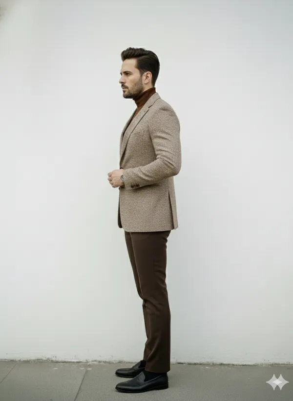 Imported_Tan_Micro_Textured_Birdseye_Smart_Fit_Coat_For_Men