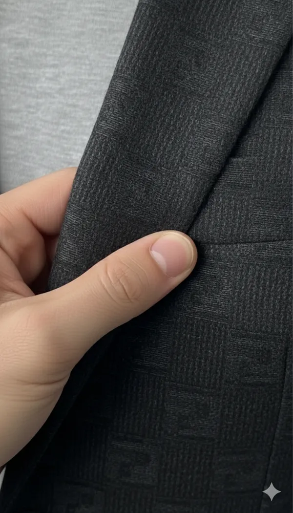 Imported_Black_Micro_Textured_Birdseye_Smart_Fit_Coat_For_Men