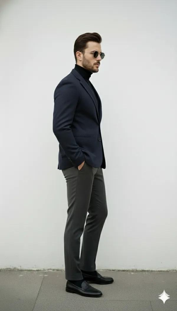 Imported_Black_Micro_Textured_Birdseye_Smart_Fit_Coat_For_Men