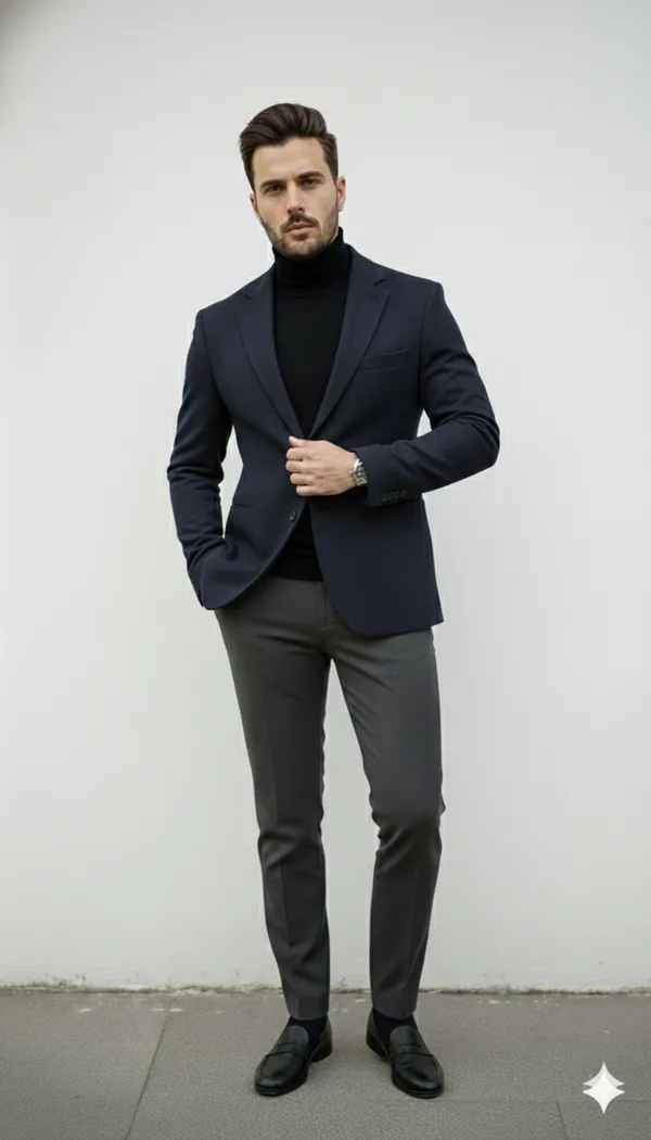 Imported_Black_Micro_Textured_Birdseye_Smart_Fit_Coat_For_Men