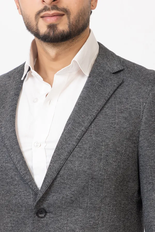 Imported_Grey_Micro_Textured_Birdseye_Smart_Fit_Coat_For_Men