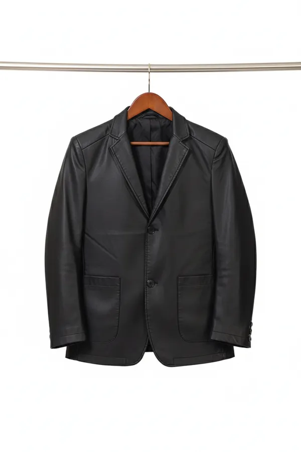 Imported_Black_Lambskin_Nappa_Leather_Smart_Fit_Coat_For_Men