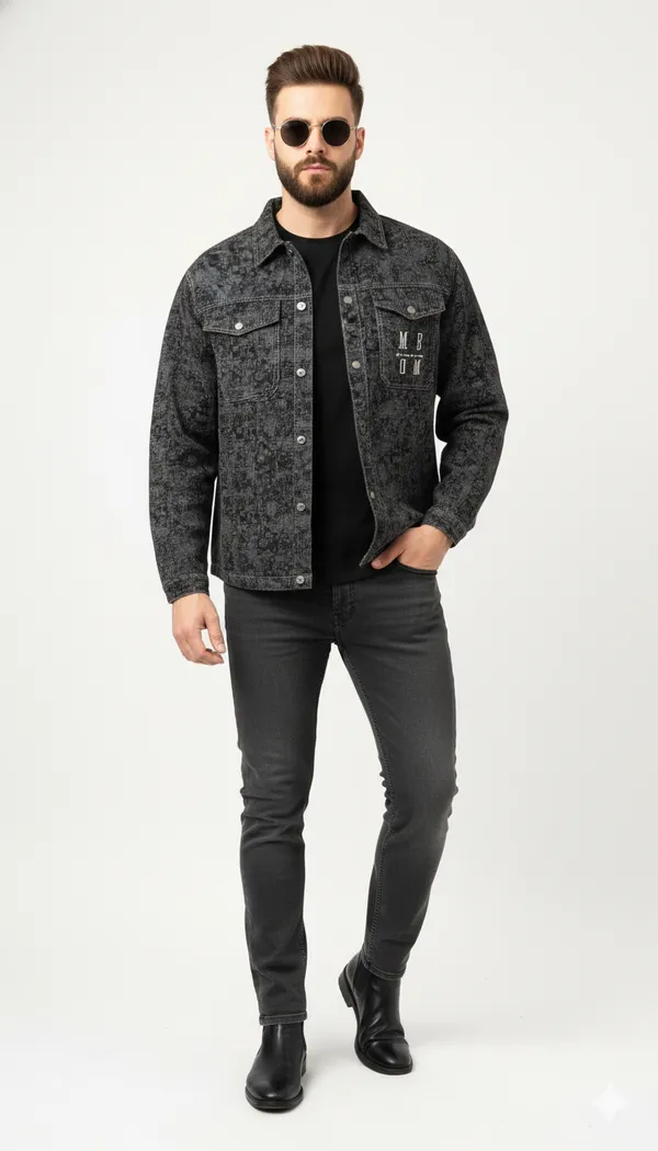 Imported_Black_Jacquard_Denim_Smart_Fit_Jacket_For_Men