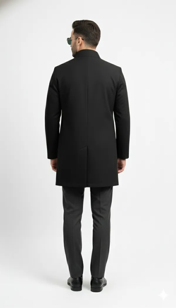 Imported_Black_Bonded_Tech-Weave_Long_Coat_For_Men