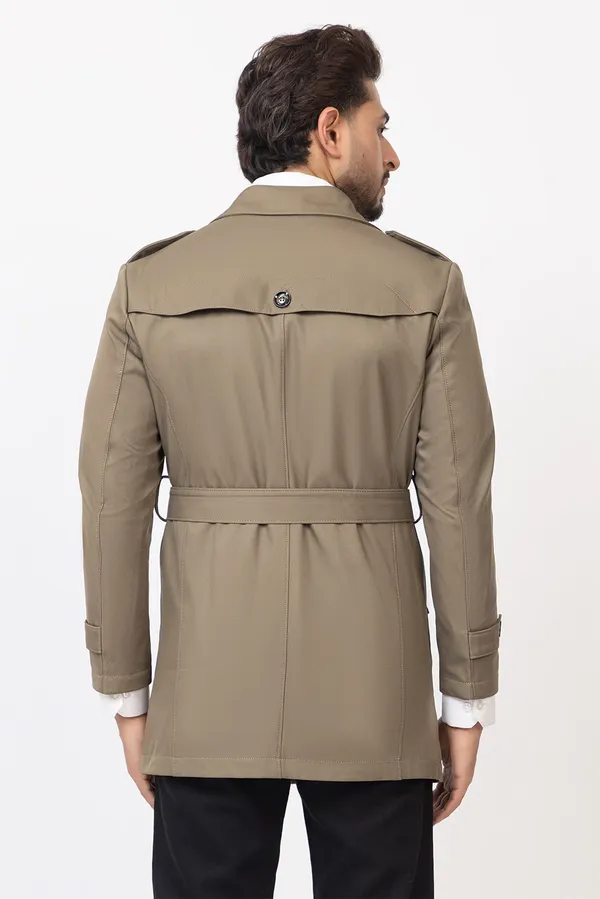 Imported_Tan_Micro_Textured_Birdseye_Smart_Fit_long_Coat_For_Men