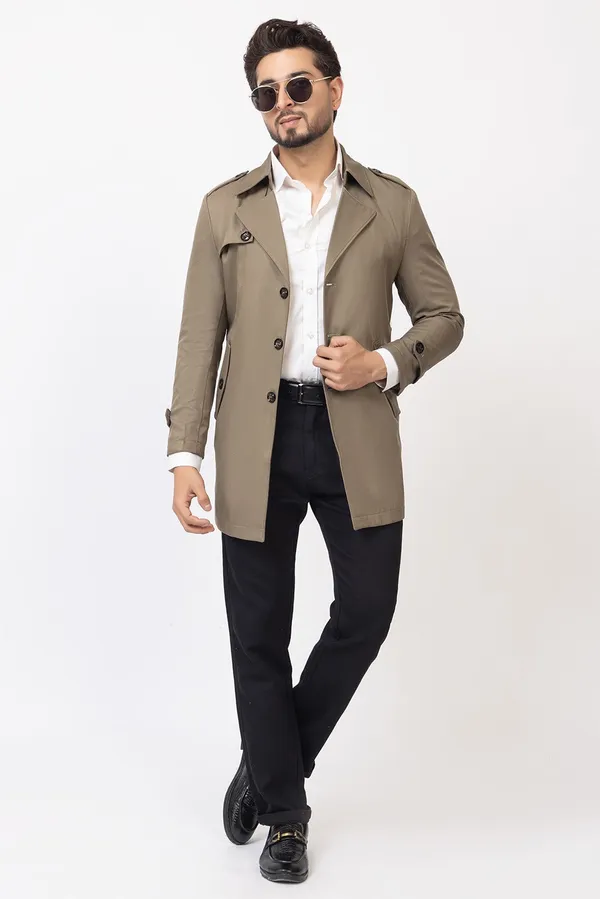 Imported_Tan_Micro_Textured_Birdseye_Smart_Fit_long_Coat_For_Men