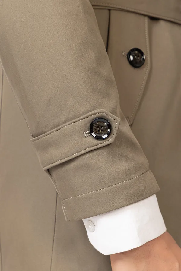 Imported_Tan_Micro_Textured_Birdseye_Smart_Fit_long_Coat_For_Men