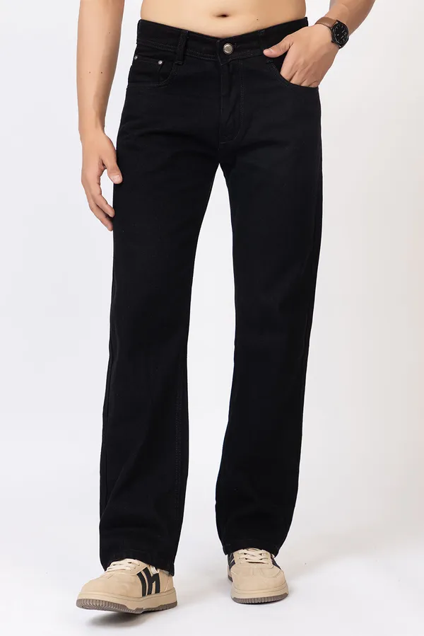 Black_Cotton_Straight_Fit_Jeans_For_Men