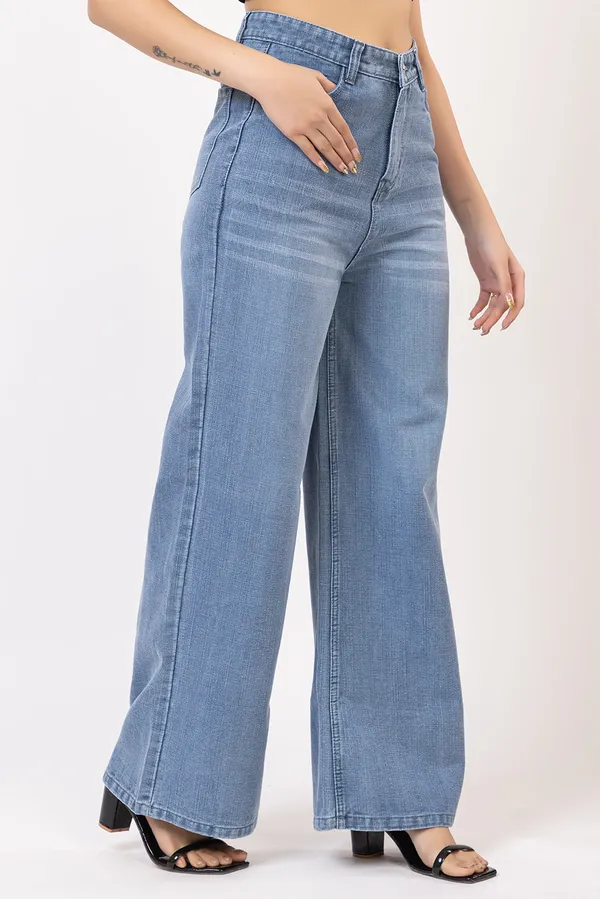 Blue_Cotton_wide_leg_Jeans_For_Women