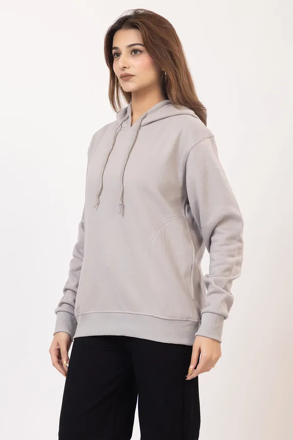 Grey_Imported_Fleece_Hoodie_For_Women
