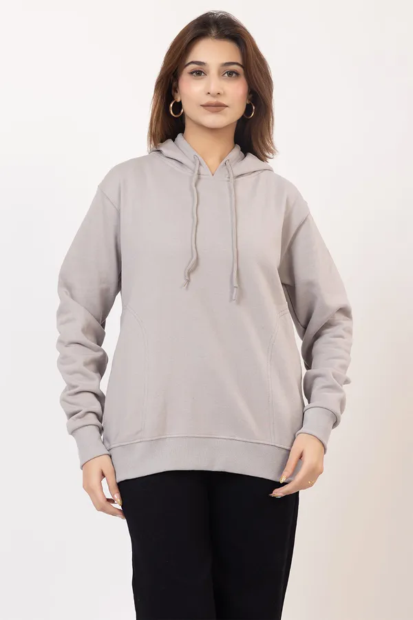 Grey_Imported_Fleece_Hoodie_For_Women