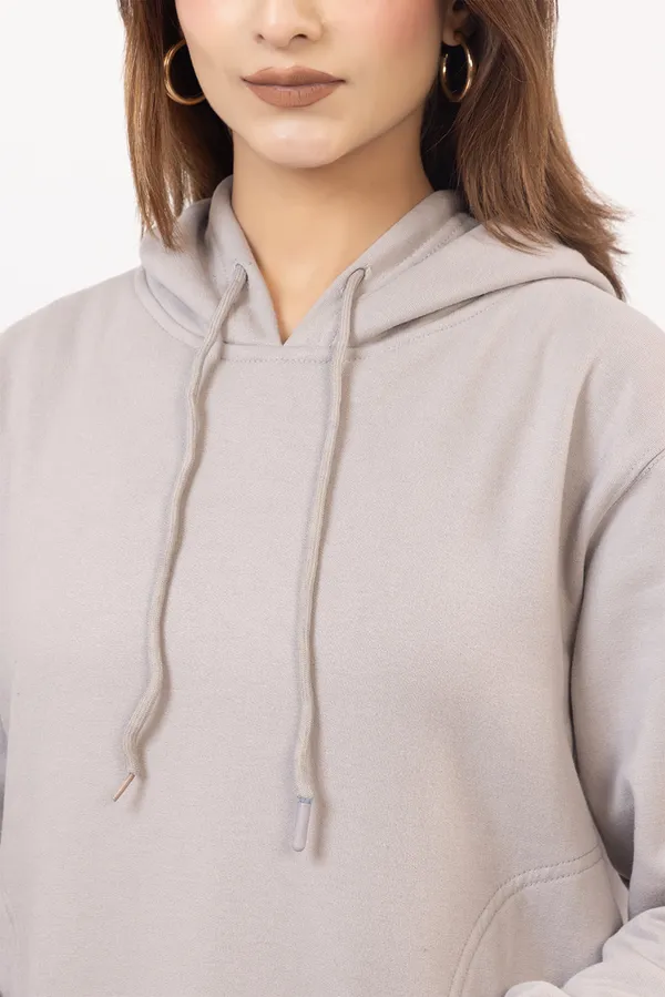 Grey_Imported_Fleece_Hoodie_For_Women