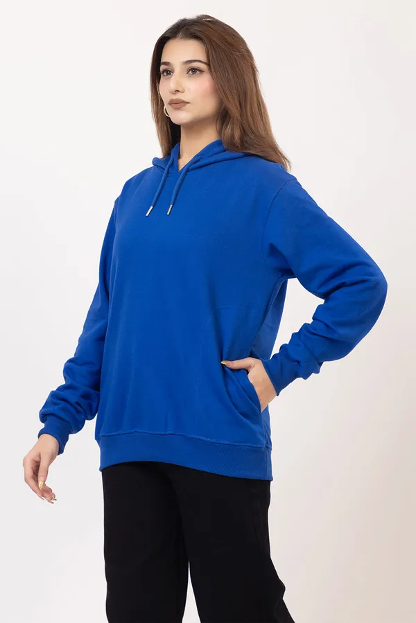 Blue_Fleece_Relaxed_Fit_Hoodie_For_Women