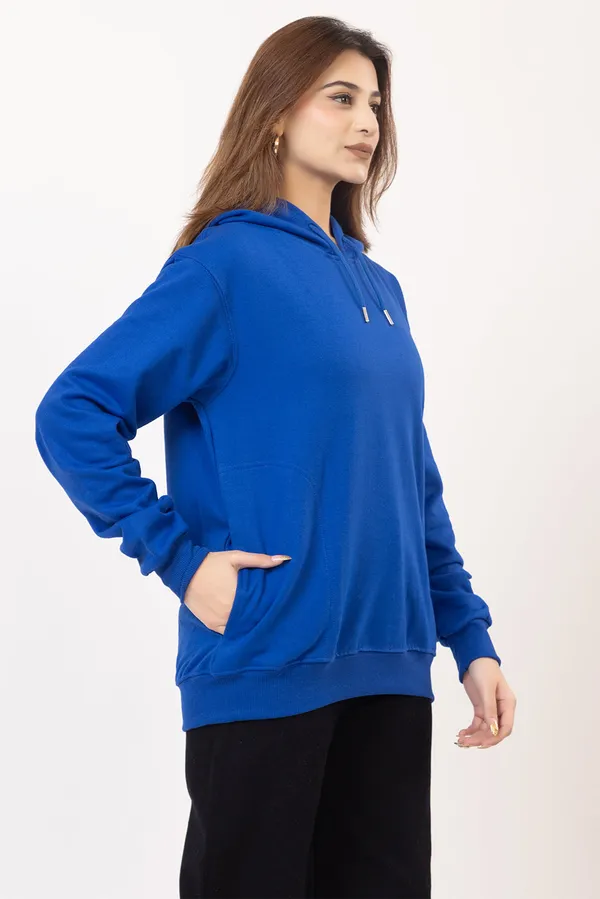 Blue_Fleece_Relaxed_Fit_Hoodie_For_Women