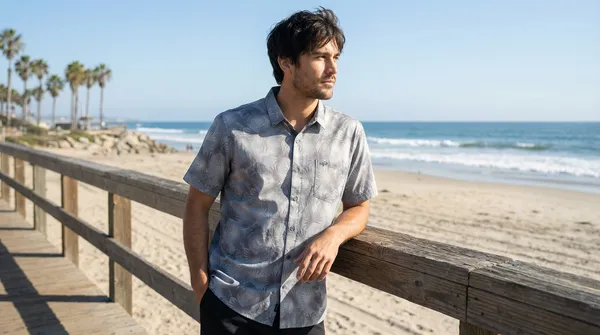 Imported_Gray_Mercerized_Cotton-Poly_Blend_Smart_Fit_Wrinkle_Free_Shirt_For_Men
