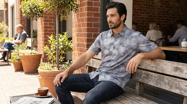 Imported_Gray_Mercerized_Cotton-Poly_Blend_Smart_Fit_Wrinkle_Free_Shirt_For_Men