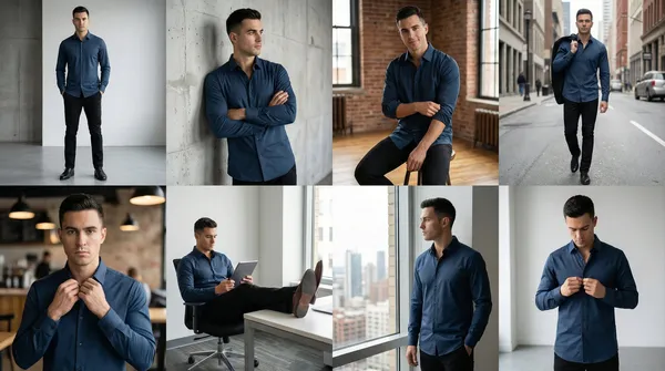 Imported_Air_Force_Blue_Mercerized_Cotton-Poly_Blend_Smart_Fit_Wrinkle_Free_Shirt_For_Men