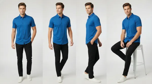 Imported_Royal_Blue_Mercerized_Cotton-Poly_Blend_Smart_Fit_Wrinkle_Free_Shirt_For_Men