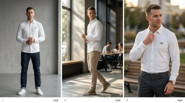 Imported_White_Mercerized_Cotton-Poly_Blend_Wrinkle_Free_Shirt_For_Men