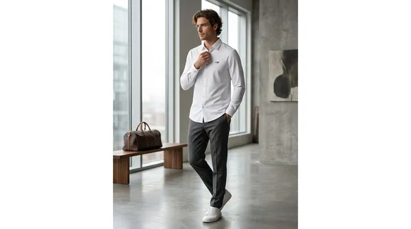 Imported_White_Mercerized_Cotton-Poly_Blend_Wrinkle_Free_Shirt_For_Men