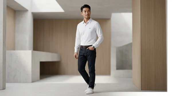 Imported_White_Mercerized_Cotton-Poly_Blend_Wrinkle_Free_Shirt_For_Men