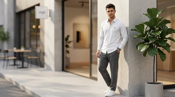 Imported_White_Mercerized_Cotton-Poly_Blend_Wrinkle_Free_Shirt_For_Men