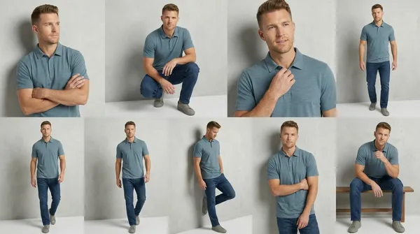 Imported_Unique_Green_Wrinkle_Free_Soft-Cool-Touch_Polo_T-Shirt_For_Men