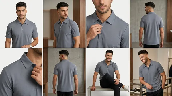 Imported_Gray_Wrinkle_Free_Soft-Cool-Touch_Polo_T-Shirt_For_Men