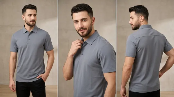 Imported_Gray_Wrinkle_Free_Soft-Cool-Touch_Polo_T-Shirt_For_Men