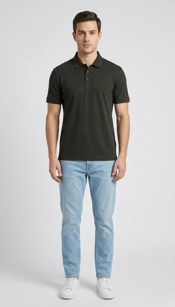 Imported_Black_Wrinkle_Free_Soft-Cool-Touch_Polo_T-Shirt_For_Men