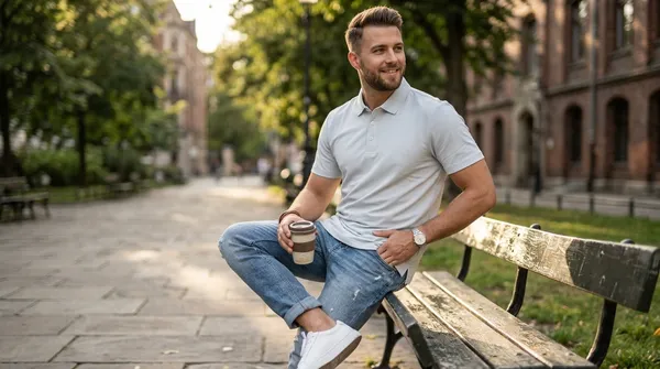 Imported_Mint_White_Wrinkle_Free_Soft-Cool-Touch_Polo_T-Shirt_For_Men