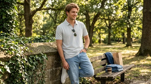 Imported_Mint_White_Wrinkle_Free_Soft-Cool-Touch_Polo_T-Shirt_For_Men