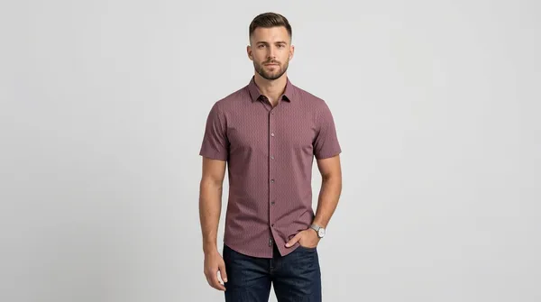 Imported_Light_Carrot_Pink_Wrinkle_Free_Soft-Cool-Touch_Shirt_For_Men