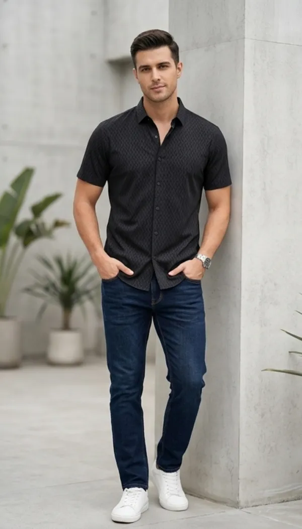 Imported_Black_Wrinkle_Free_Soft-Cool-Touch_Polo_T-Shirt_For_Men